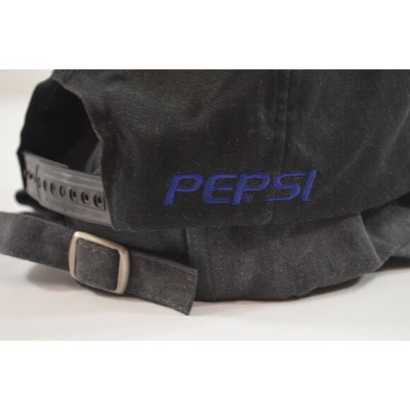 Pepsi Snapback Adjustable Promo Hats x 2 100% Cotton Ballcap Embroidered - Picture 12 of 12